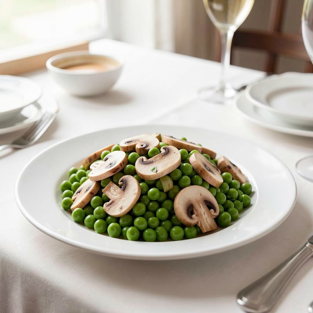 Mushroom Mutter Peas