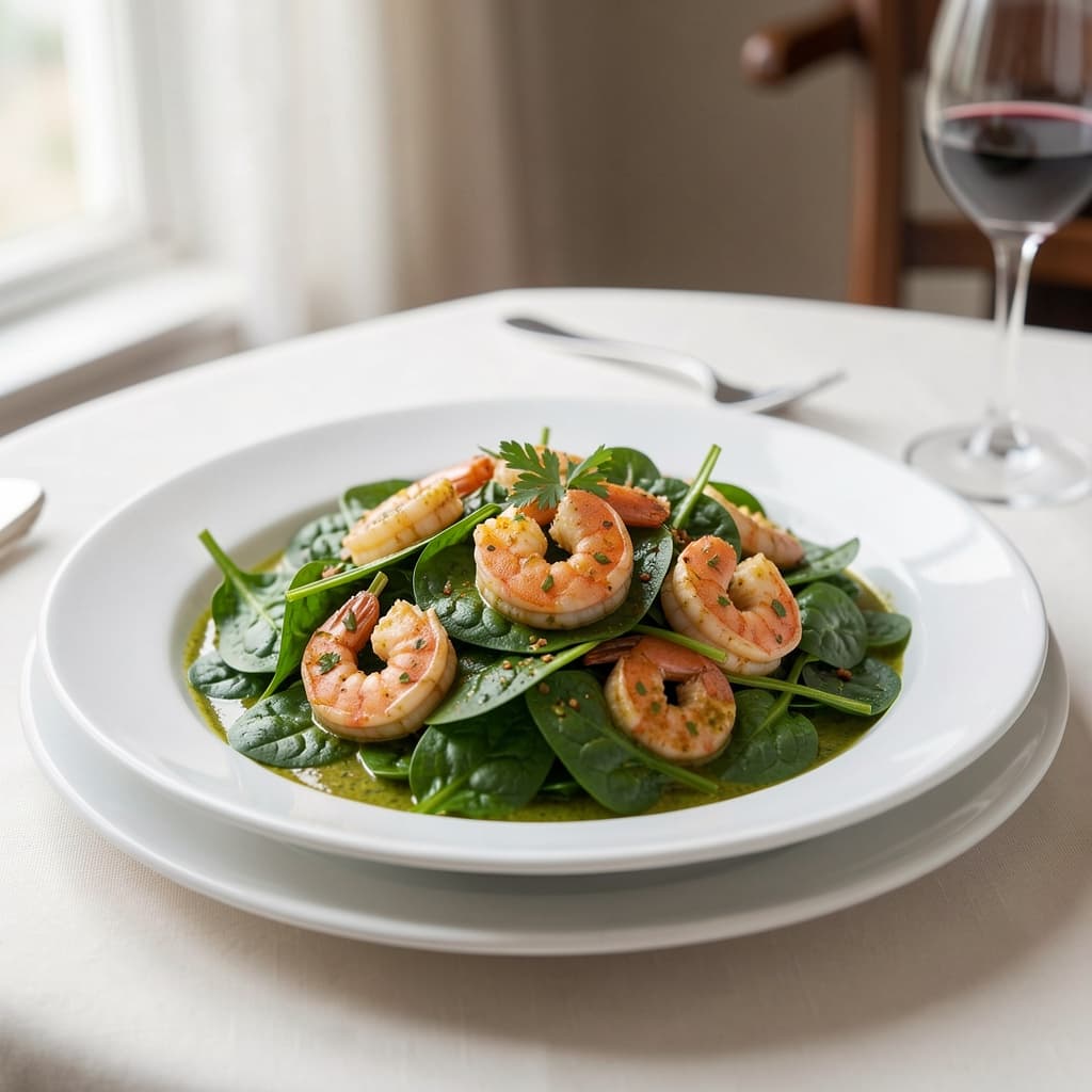 Shrimp Saag